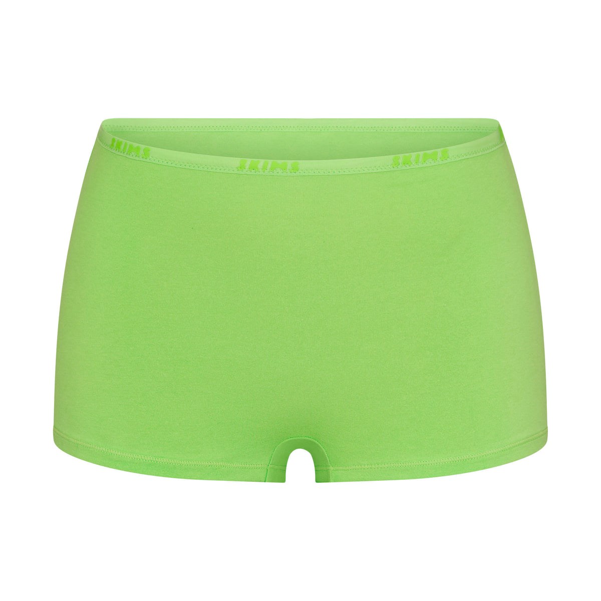 SKIMS Bavlnene Logo Hot Pant Zelene | WX2173509