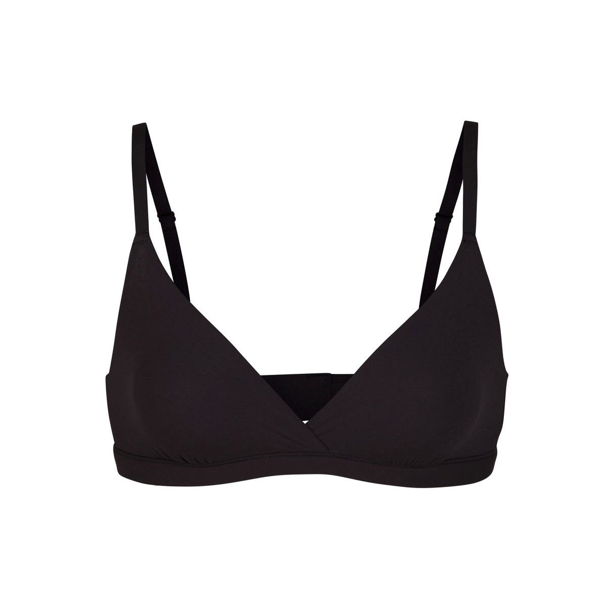 SKIMS Fits Everybody Crossover Bralette Onyx | JR8196047