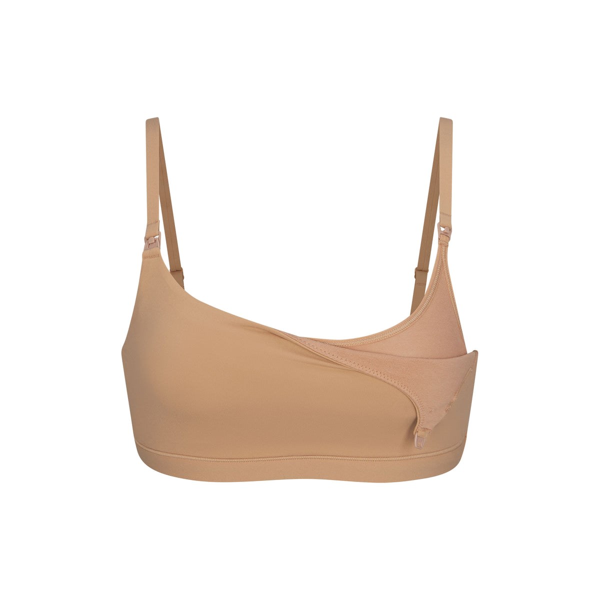 SKIMS Fits Everybody Maternity Nursing Scoop Bralette Ochre | FK5871294