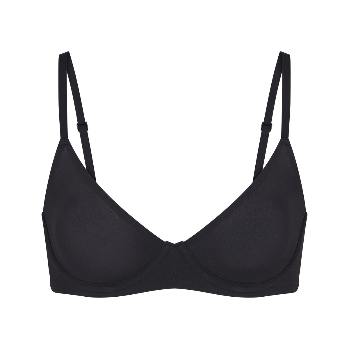 SKIMS Fits Everybody Unlined Demi Bra Onyx | ZE0987243