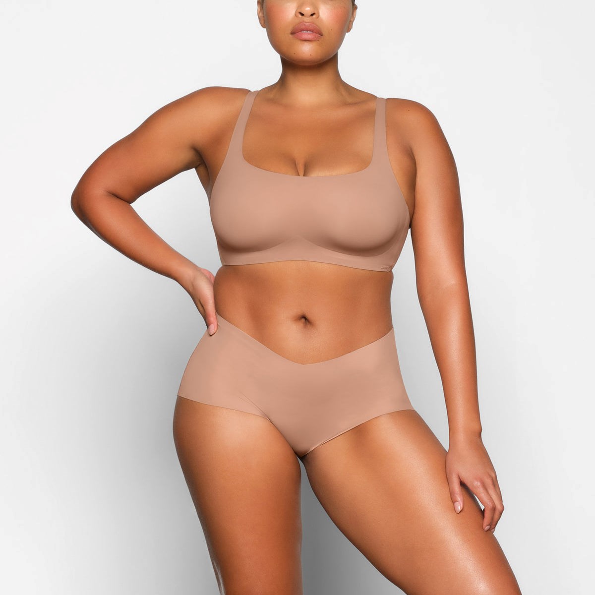 SKIMS Naked Scoop Bra Sienna | PV6739108