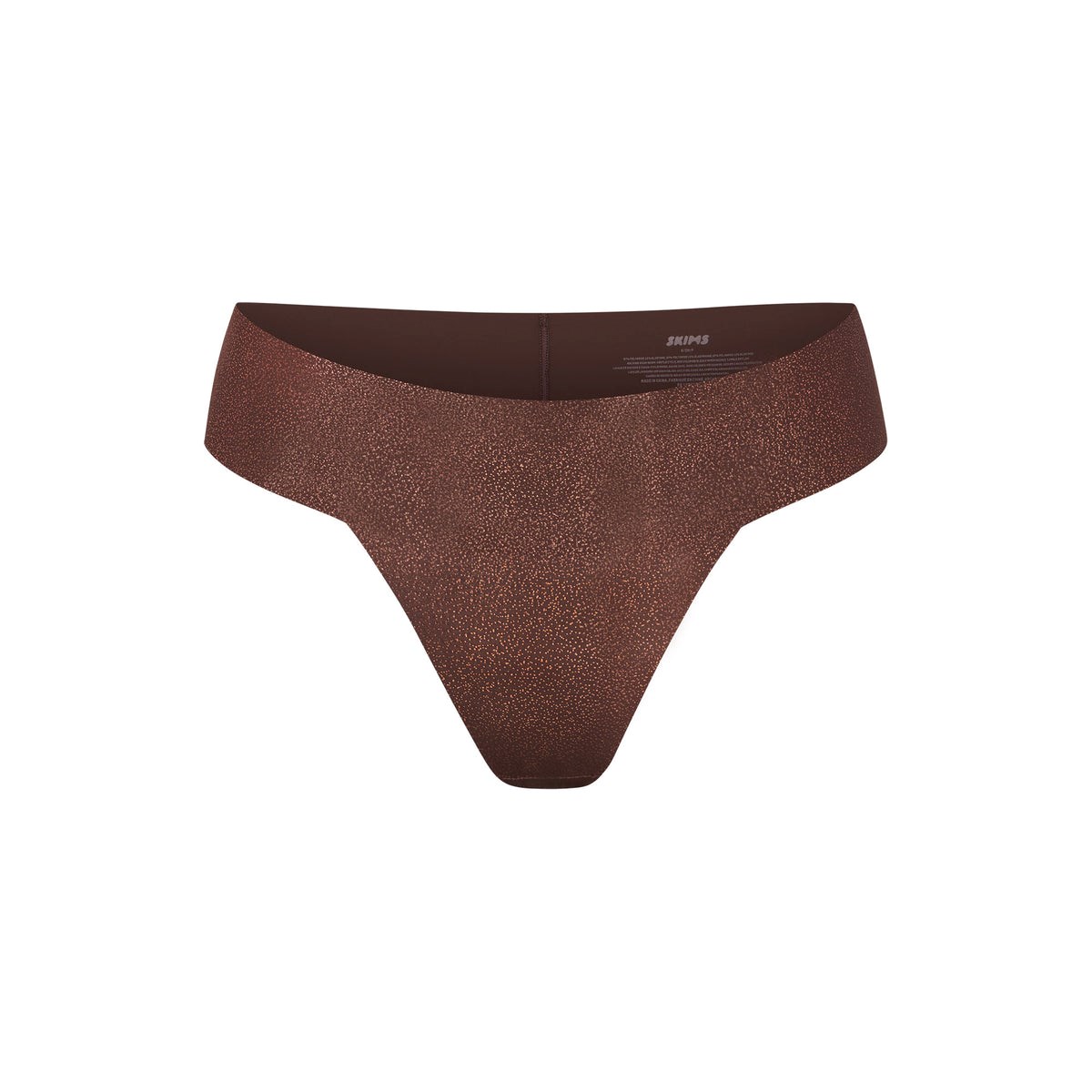 SKIMS Naked Shine Dipped Tanga Cocoa | BT2054367