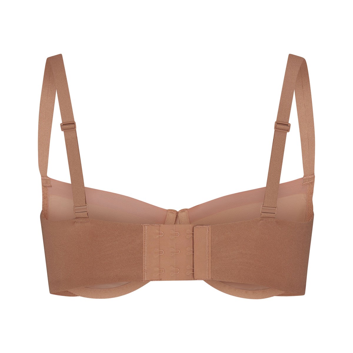 SKIMS No Show Molded Unlined Balconette Bra Sienna | UC3450187