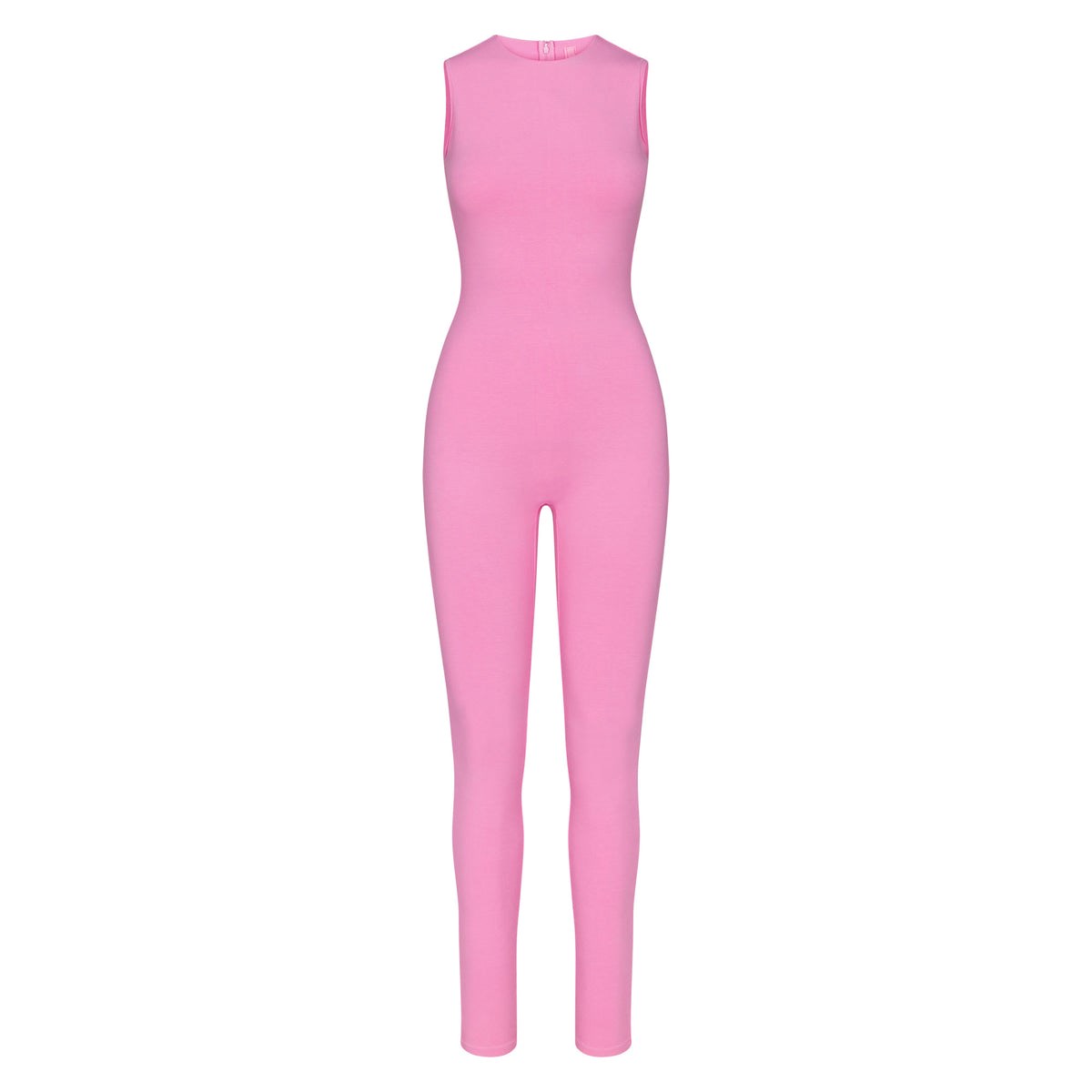 SKIMS Outdoorove Crew Neck Bez Rukavov Catsuit Bubble Gum | SH7640158