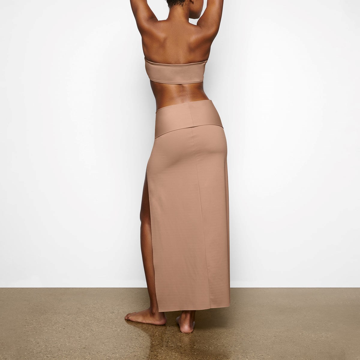 SKIMS Shaping Swim Long Skirt Sienna | LT6572893