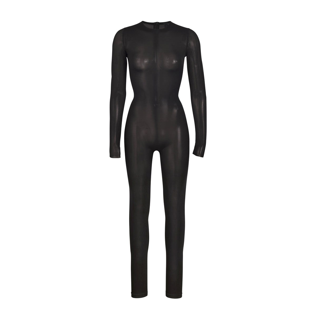 SKIMS Sheer Sculpt Catsuit Onyx | MZ5629713