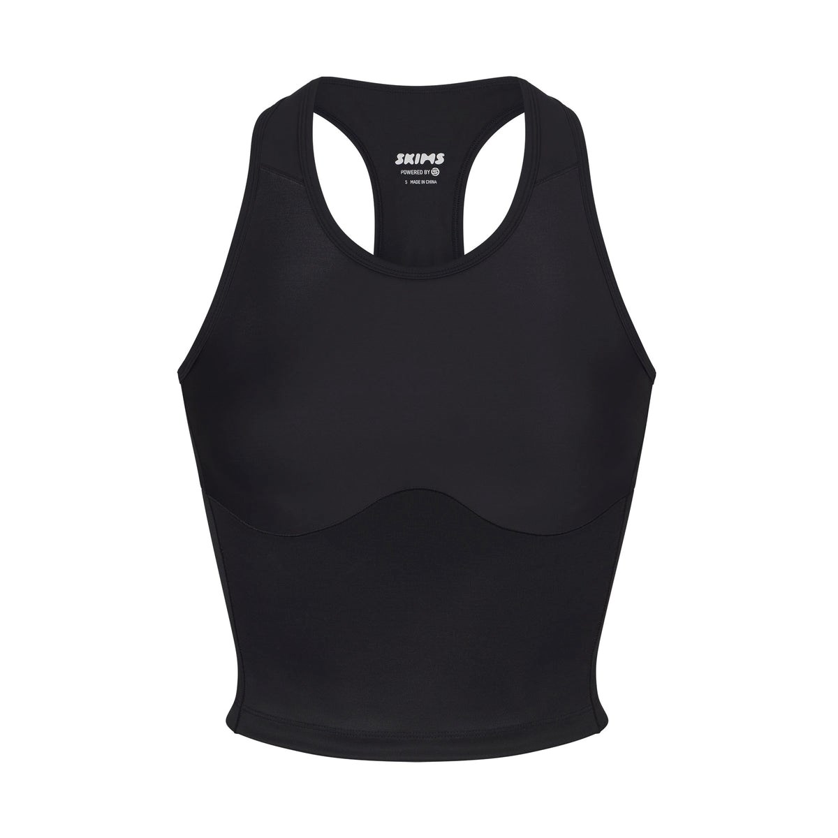 SKIMS Skims Performance Racer Back Tank Onyx | ZE9863702