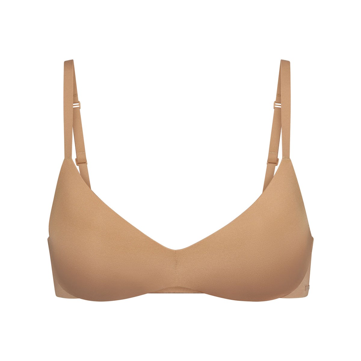 SKIMS Wireless Form Push-up Plunge Bra Ochre | PZ0472819