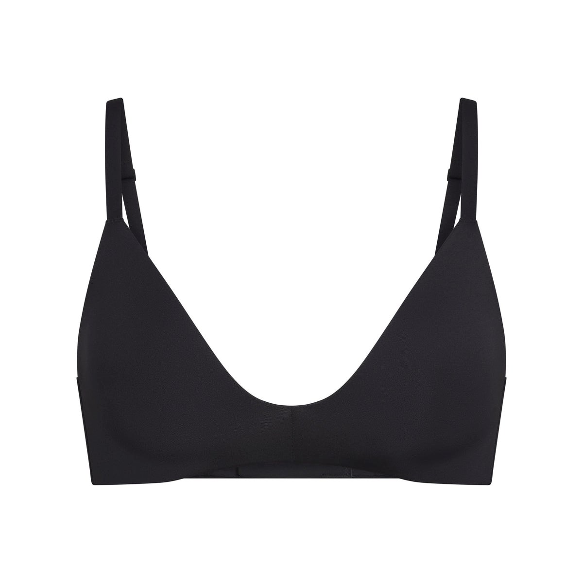 SKIMS Wireless Form T-shirt Demi Bra Onyx | BD4610983