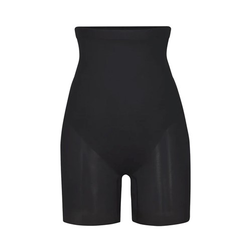 SKIMS Barely There Stredne Thigh Kratke Onyx | MN0269871