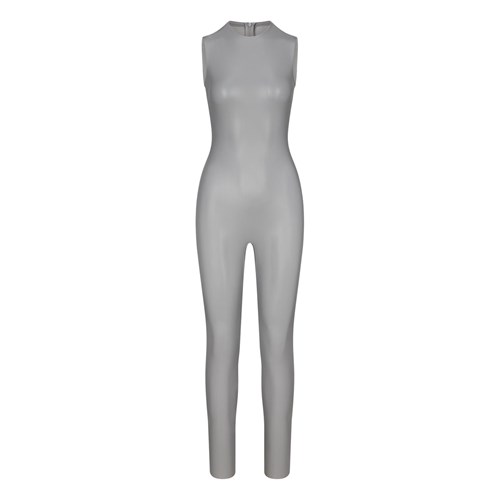 SKIMS Faux Kozene Catsuit Carbon | WI1387560