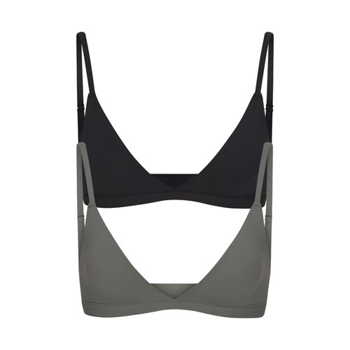 SKIMS Fits Everybody Triangle Bralette Pack Juniper Multi | LS0324568