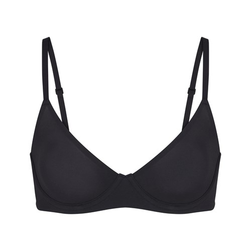 SKIMS Fits Everybody Unlined Demi Bra Onyx | ZE0987243