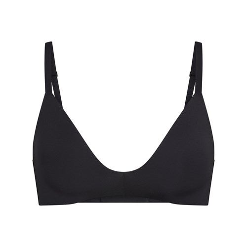 SKIMS Wireless Form T-shirt Demi Bra Onyx | BD4610983